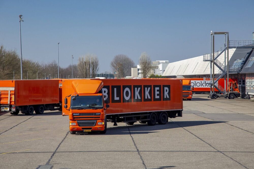 Vrachtwagen Blokker